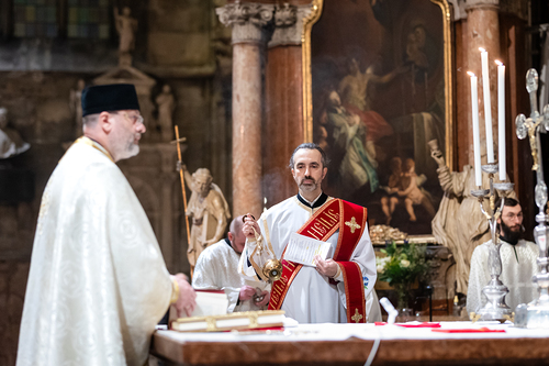 Göttlichen Liturgie / Erzdiözese Wien/ Schönlaub, Stephan Schönlaub