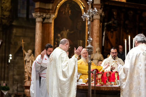 Göttlichen Liturgie / Erzdiözese Wien/ Schönlaub, Stephan Schönlaub