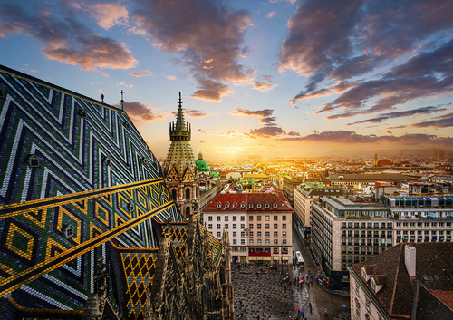 Blick auf den Stephansdom