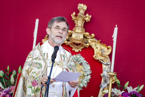 Predigt von Erzbischof Josef Grünwidl zu Fronleichnam, 4. Juni 2026. / Erzdiözese Wien/Schönlaub Predigt von Erzbischof Josef Grünwidl zu Fronleichnam, 4. Juni 2026.